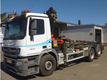 Hook lift truck Mercedes Benz Actros 2532 6x2
