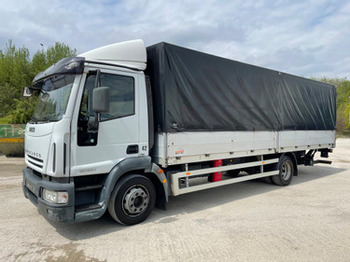 Curtainsider truck IVECO 120E24 Tector: picture 1