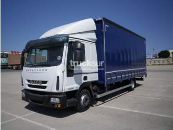 Curtainsider truck IVECO 80E22: picture 1