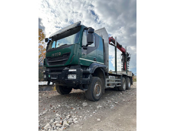 Timber truck, Crane truck IVECO IVECO AT380TW45 AT380TW45: picture 3