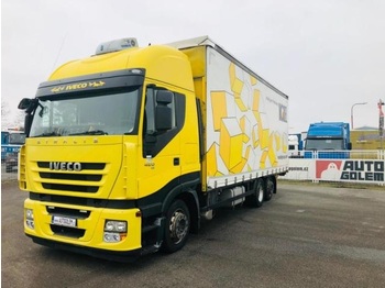 Curtainsider truck IVECO STRALIS AS 260S42: picture 1