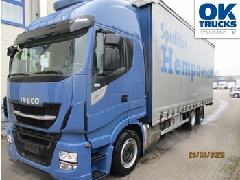 Curtainsider truck IVECO Stralis AS260S48Y/FP GV Euro6 Intarder Klima AHK: picture 1