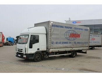 Curtainsider truck Iveco EUROCARGO 90E22, EURO 5 EEV: picture 1
