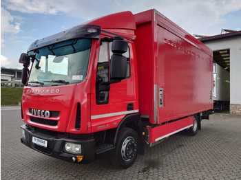 Beverage truck Iveco Eurocargo ML120EL21 Getränkepritsche+LBW Abbiege: picture 1