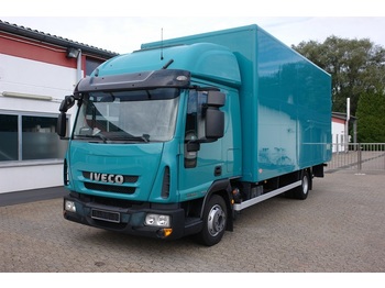 Box truck Iveco ML80E22 Doppelkabine Schlafkabine Koffer Luftfederung Ladebordwand 1000 kg Klima Standheizung EURO 5!: picture 1