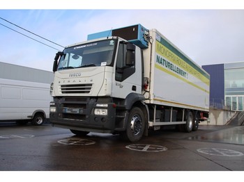 Refrigerator truck Iveco STRALIS 270-GAS + LAMBERET 8.2M+D'Hollandia 3000kg: picture 1
