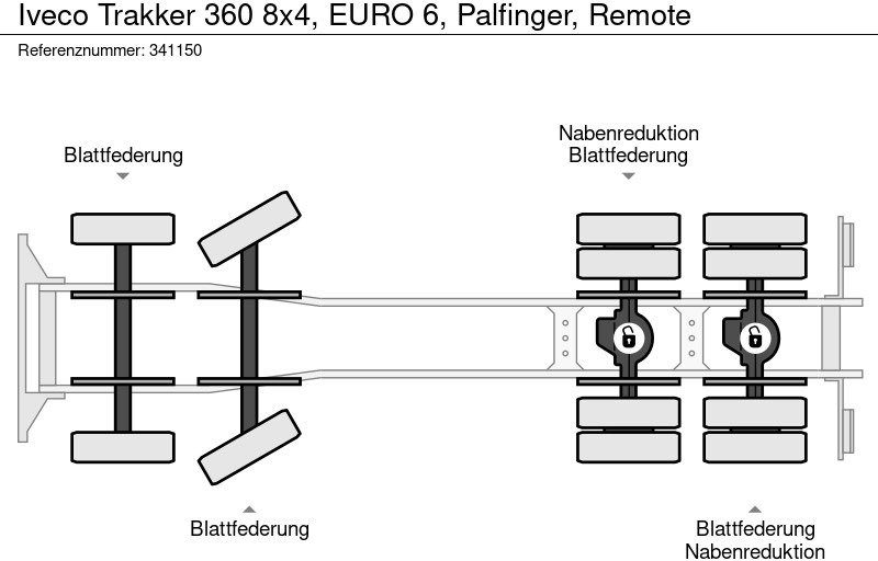Iveco Trakker 360 8x4, EURO 6, Palfinger, Remote leasing Iveco Trakker 360 8x4, EURO 6, Palfinger, Remote: picture 14