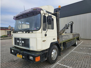 MAN 14 323 with HIAB 090 RW - Crane truck: picture 2