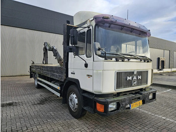 MAN 14 323 with HIAB 090 RW - Crane truck: picture 1