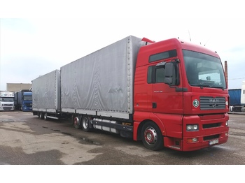 Curtainsider truck MAN 24.480: picture 1