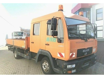 Dropside/ Flatbed truck MAN LE 8.185: picture 1