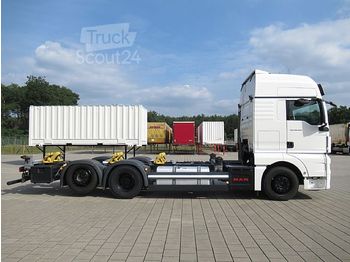 Container transporter/ Swap body truck MAN - MAN 26.500 BDF Multi Standklima 2 Tanks Xenon: picture 1