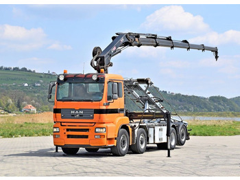 Hook lift truck, Crane truck MAN TGA 35.480 Abrollkipper* KRAN/FUNK: picture 2