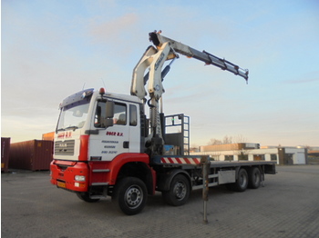 Dropside/ Flatbed truck MAN TGA 41.360 8X4: picture 1
