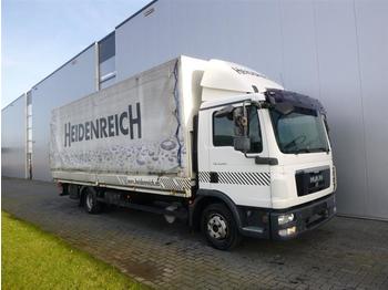 Curtainsider truck MAN TGL8.220 4X2 EURO 5: picture 1