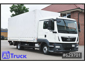 Curtainsider truck MAN TGL 8.180, Goßes Haus Bett Bed LBW,: picture 1