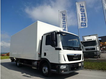 Box truck MAN TGL 8.190/BL/Koffer/48Tkm/LBW/Klima/AHK/Luft: picture 1