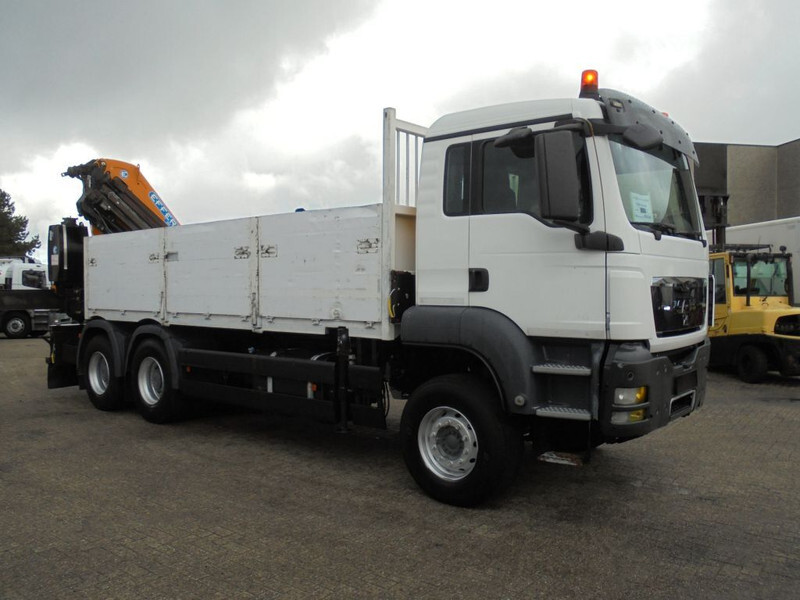 Crane truck MAN TGS 26.440 + Euro 5 + Effer 255 Crane + REMOTE + Very Good condition: picture 4