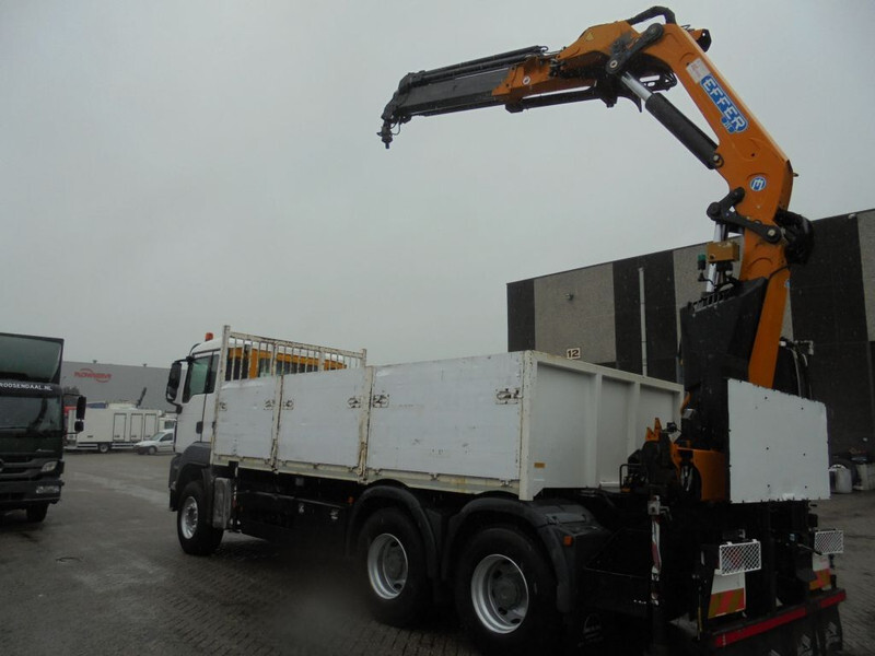 Crane truck MAN TGS 26.440 + Euro 5 + Effer 255 Crane + REMOTE + Very Good condition: picture 20