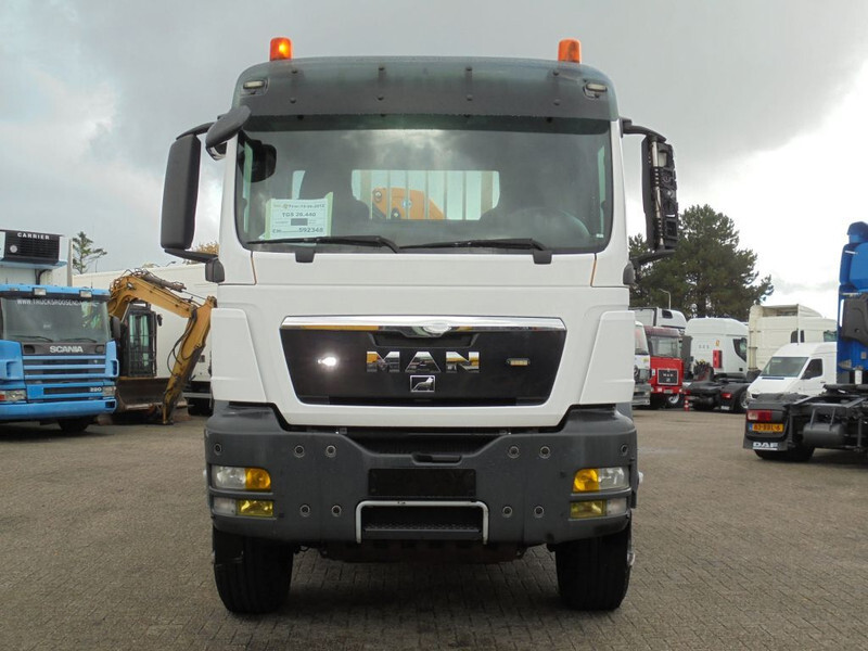 Crane truck MAN TGS 26.440 + Euro 5 + Effer 255 Crane + REMOTE + Very Good condition: picture 3