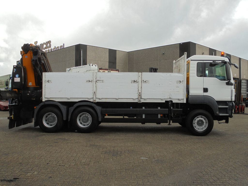 Crane truck MAN TGS 26.440 + Euro 5 + Effer 255 Crane + REMOTE + Very Good condition: picture 8