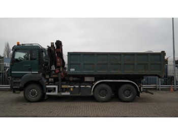 Truck MAN TGS 33.480 6x6 CABLE SYSTEM WITH HMF 1823 K 3 CRANE: picture 1