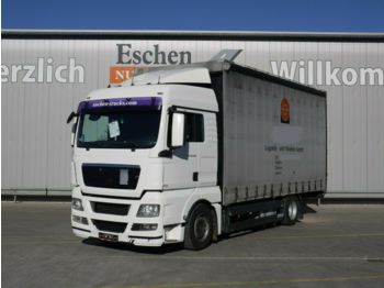 Curtainsider truck MAN TGX 18.400 4x2, Jumbo, XLX, Intarder, Edscha: picture 1