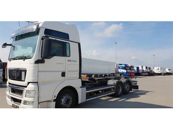 Container transporter/ Swap body truck MAN TGX 26.440 BDF 6x2: picture 1