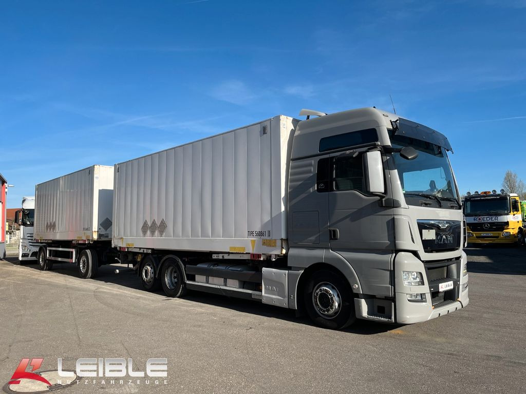 Container transporter/ Swap body truck MAN TGX 26.480 6x2-2LL*XXL*Standklima*2xKupplung*BDF: picture 17