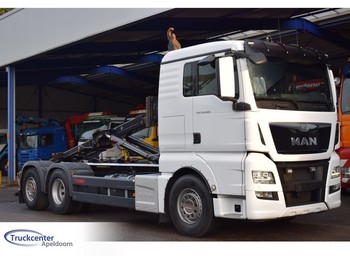 Hook lift truck MAN TGX 26.480 Euro 6, 173000 km, 6x2: picture 1