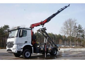 Cable system truck, Crane truck MERCEDES-BENZ AROCS 1836: picture 1