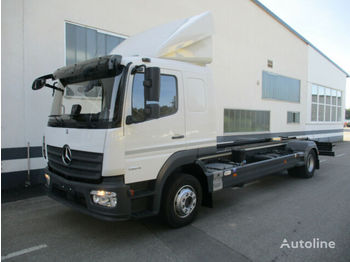 Curtainsider truck MERCEDES-BENZ Atego 1524L Plane LBW AHK: picture 1