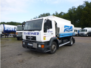 Tank truck for transportation of fuel M.A.N. 15.224 4x2 fuel tank 11.5 m3 / 3 comp: picture 1