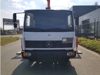 Dropside/ Flatbed truck, Crane truck Mercedes-Benz 814: picture 5