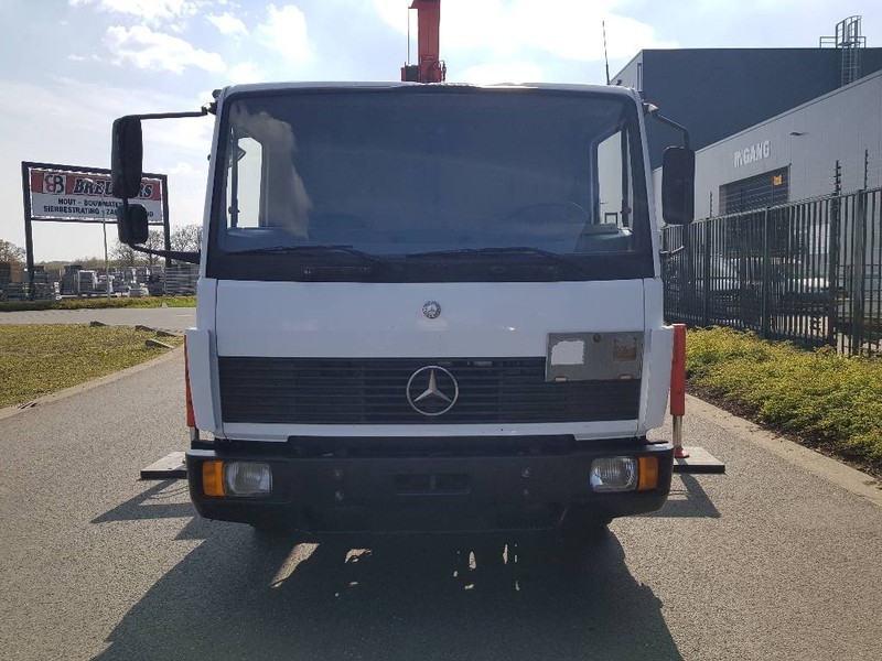 Dropside/ Flatbed truck, Crane truck Mercedes-Benz 814: picture 5