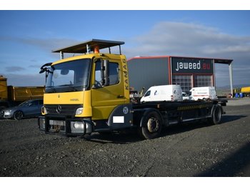Container transporter/ Swap body truck Mercedes-Benz 815 / Kamag Wiesel WBH 25 P / Umsetzer / Sattel: picture 1