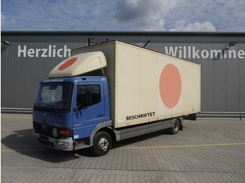Box truck Mercedes-Benz 818 Atego Möbelkoffer, AHK, Portaltüren: picture 1