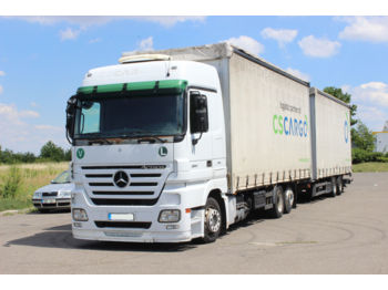 Curtainsider truck Mercedes-Benz ACTROS 2541 L/NR 6X2 , EURO 5: picture 1