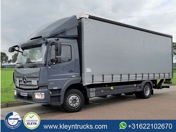 Curtainsider truck Mercedes-Benz ATEGO 1221: picture 1