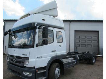 Curtainsider truck Mercedes-Benz ATEGO 1224: picture 1
