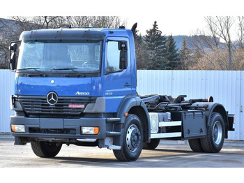 Hook lift truck, Crane truck Mercedes-Benz ATEGO 1828 * ABROLLKIPPER * TOPZUSTAND: picture 3
