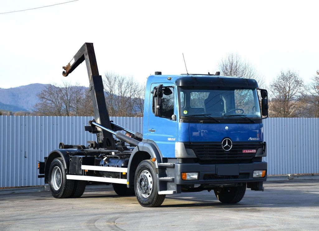Hook lift truck, Crane truck Mercedes-Benz ATEGO 1828 * ABROLLKIPPER * TOPZUSTAND: picture 2