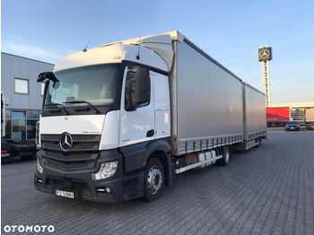 Curtainsider truck MERCEDES-BENZ Actros