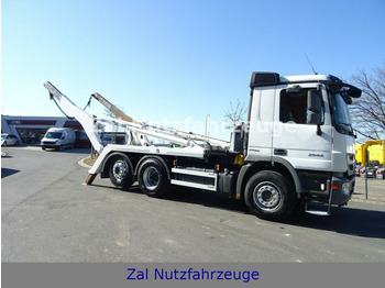 Skip loader truck Mercedes-Benz Actros 2544 6X2   Multilift SLT 192 Teleskopie: picture 1