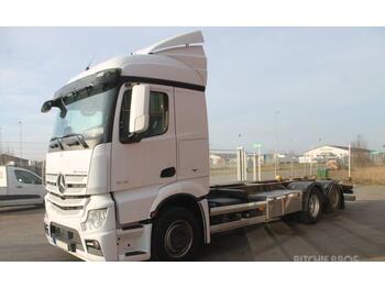 Container transporter/ Swap body truck Mercedes-Benz Actros 2551 6x2*4 serie 5506 Euro 6: picture 1