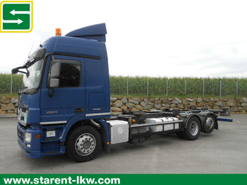 Container transporter/ Swap body truck Mercedes-Benz Actros BDF 2541, EEV, Retarder, Mega  Kabine: picture 1