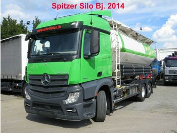 Tank truck for transportation of food Mercedes-Benz Actros neu 2545 L 6x2 Silo: picture 1