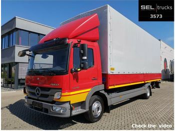 Curtainsider truck Mercedes-Benz Atego 1018 4x2 / Ladebordwand: picture 1