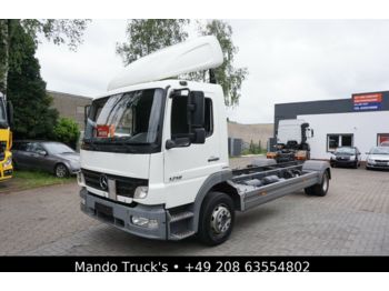 Cab chassis truck Mercedes-Benz Atego 1218 L Fahrgestell, Klima: picture 1