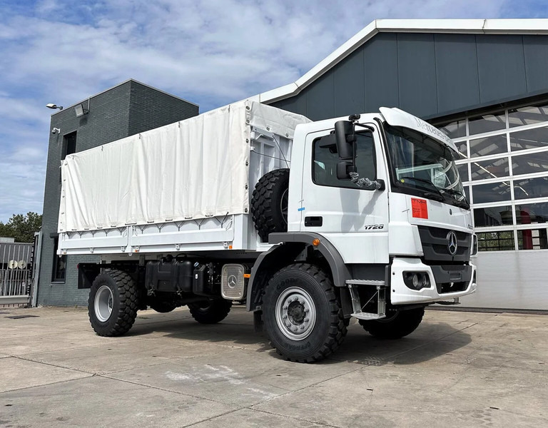 New Curtainsider truck Mercedes-Benz Atego 1725 4x4 Personnel Carrier: picture 8